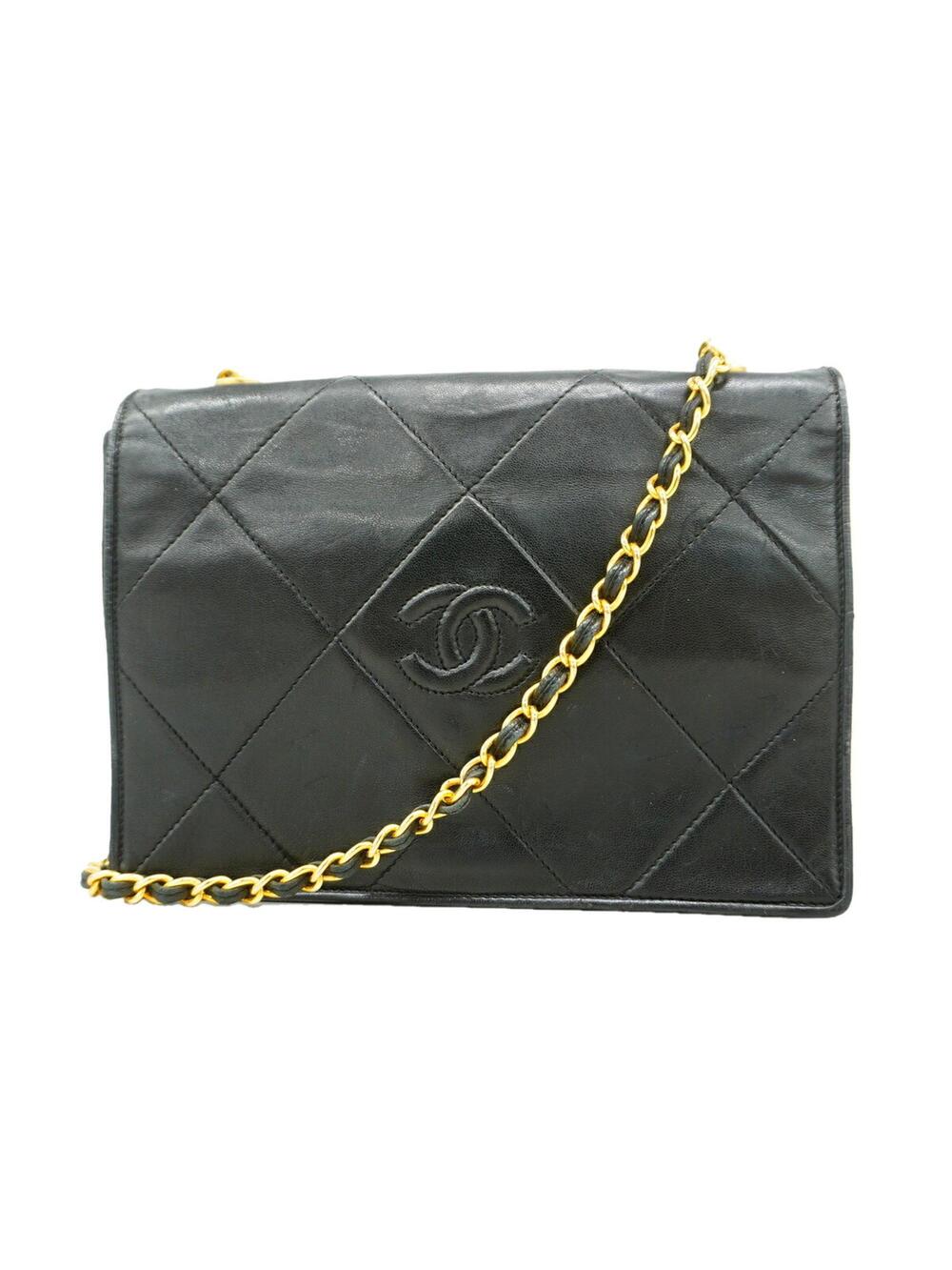 Chanel Vintage Diamond Cc Flap Bag #341819C20B